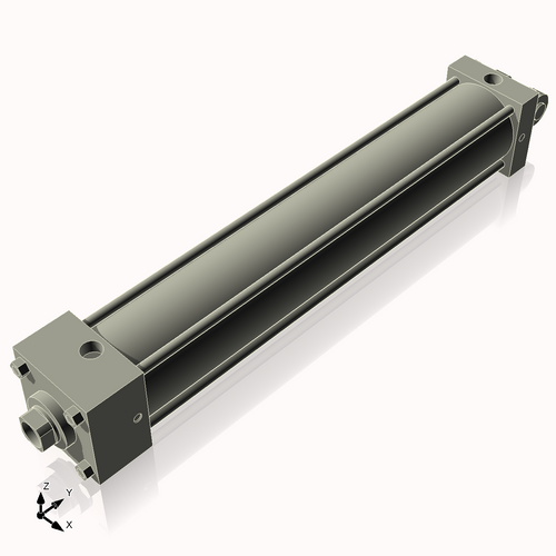 Isometric View of 3.25AC18CCK1.375S4