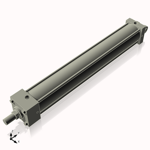 Isometric View of 3.25AC23NCK1.375