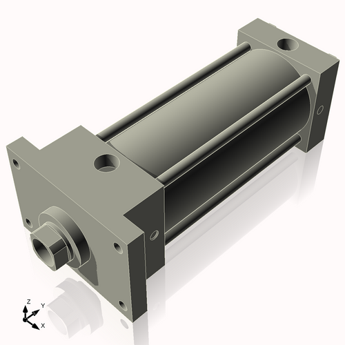 Isometric View of 3.25AFF6CCK1.375S4