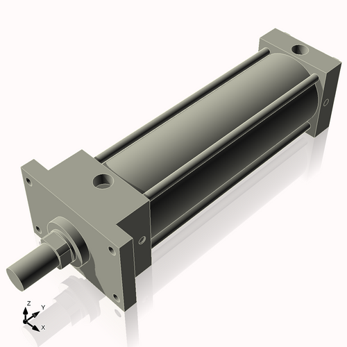 Isometric View of 3.25AFF9CCK1.375