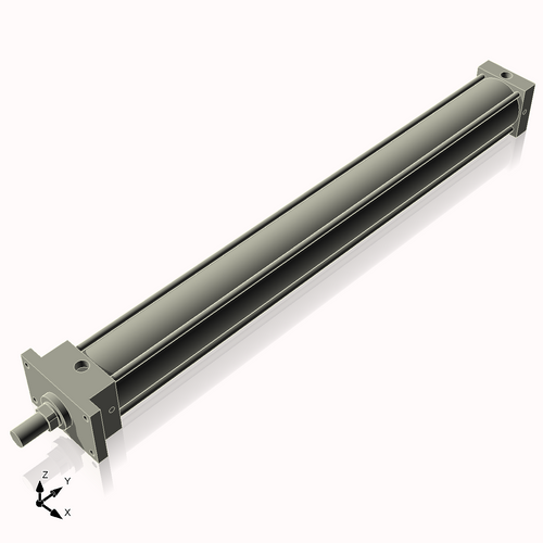 Isometric View of 3.25AFF32NCK1.375