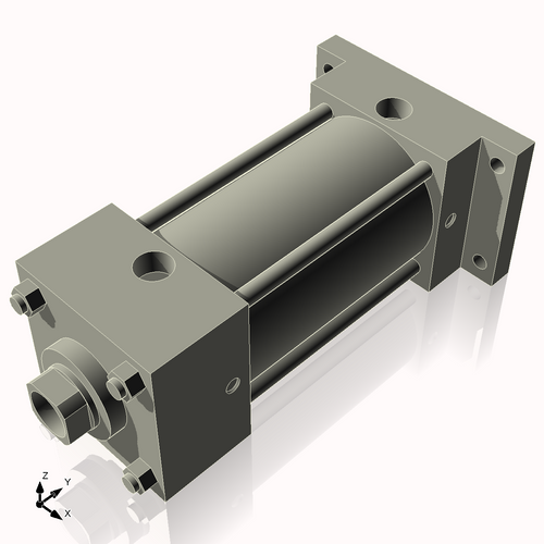 Isometric View of 3.25ARF4CCK1.375S4