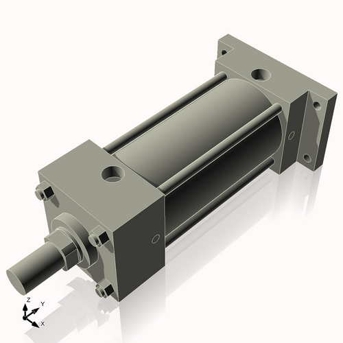 Isometric View of 3.25ARF5NCK1.375