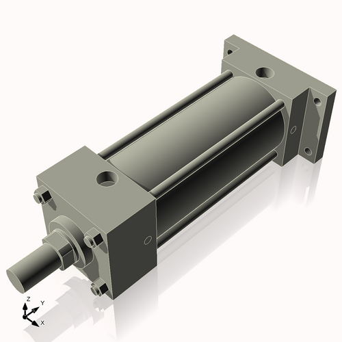 Isometric View of 3.25ARF6NCK1.375