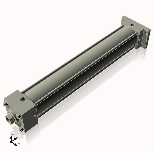 Isometric View of 3.25ARF20CCK1.375S4