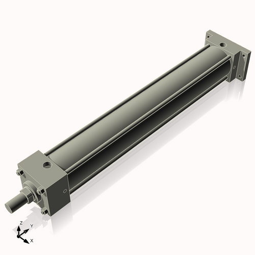 Isometric View of 3.25ARF21NCK1.375