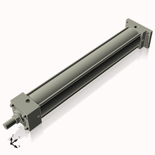 Isometric View of 3.25ARF22CCK1.375