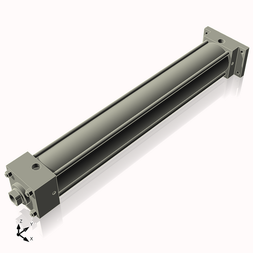 Isometric View of 3.25ARF22CCK1.375S4