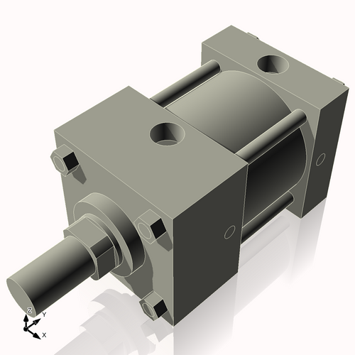 Isometric View of 3.25ASF1NCK1.375