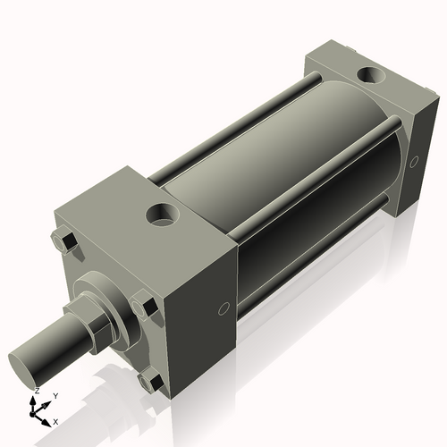 Isometric View of 3.25ASF5NCK1.375