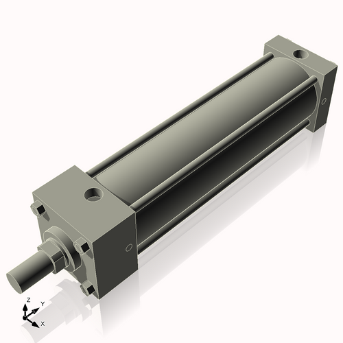 Isometric View of 3.25ASF11NCK1.375