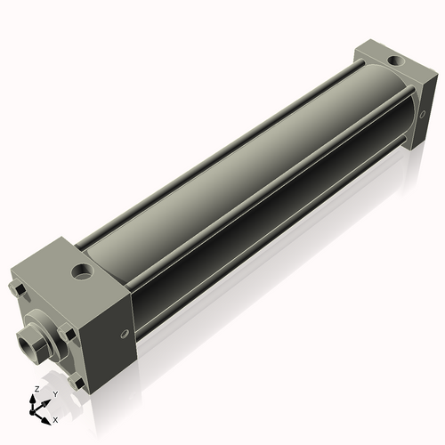 Isometric View of 3.25ASF15CCK1.375S4