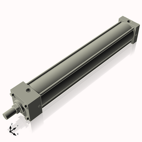 Isometric View of 3.25ASF20NCK1.375