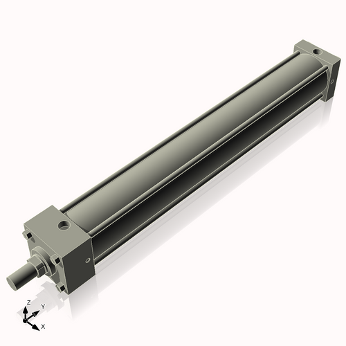 Isometric View of 3.25ASF23CCK1.375