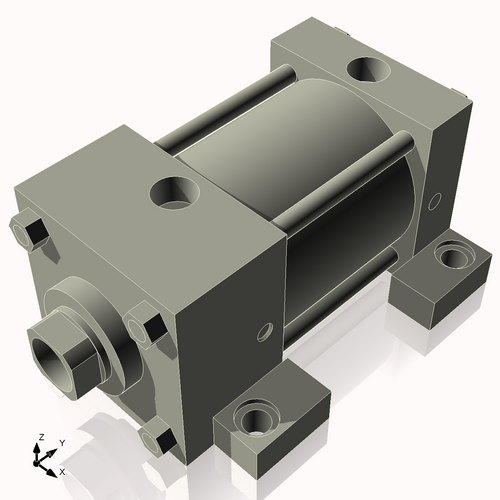 Isometric View of 3.25ASL2CCK1.375S4