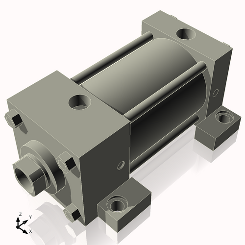 Isometric View of 3.25ASL3CCK1.375S4