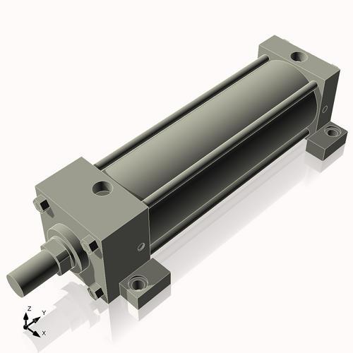 Isometric View of 3.25ASL9CCK1.375