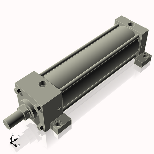 Isometric View of 3.25ASL10CCK1.375
