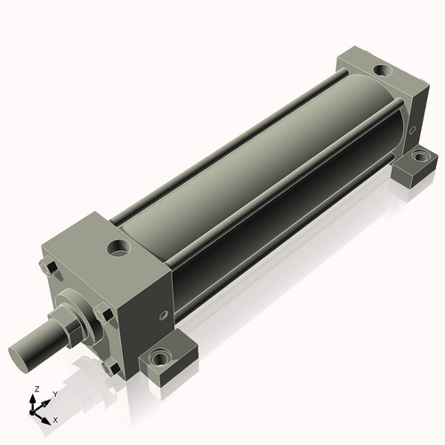 Isometric View of 3.25ASL11CCK1.375