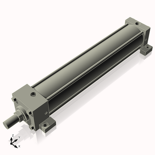Isometric View of 3.25ASL17CCK1.375