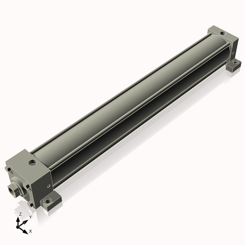 Isometric View of 3.25ASL26CCK1.375S4