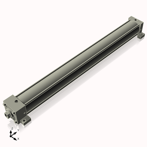 Isometric View of 3.25ASL34CCK1.375S4