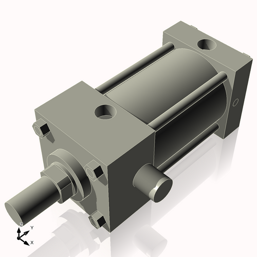 Isometric View of 3.25ATF3NCK1.375
