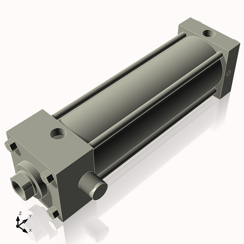 Isometric View of 3.25ATF9NCK1.375S4