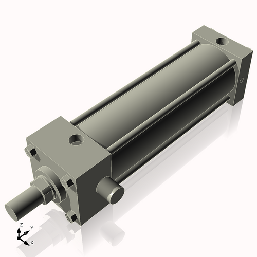 Isometric View of 3.25ATF9CCK1.375