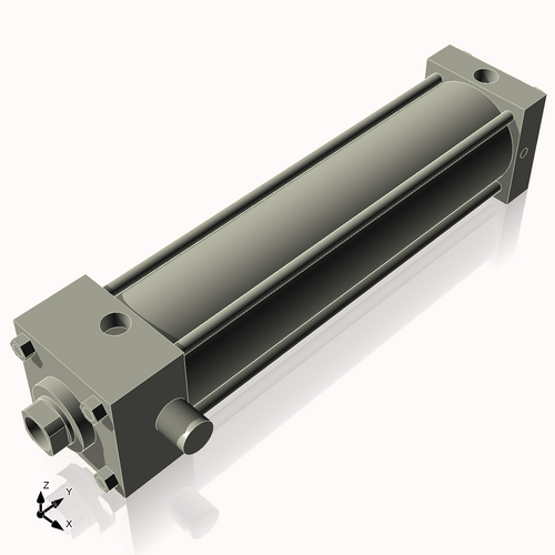 Isometric View of 3.25ATF12CCK1.375S4