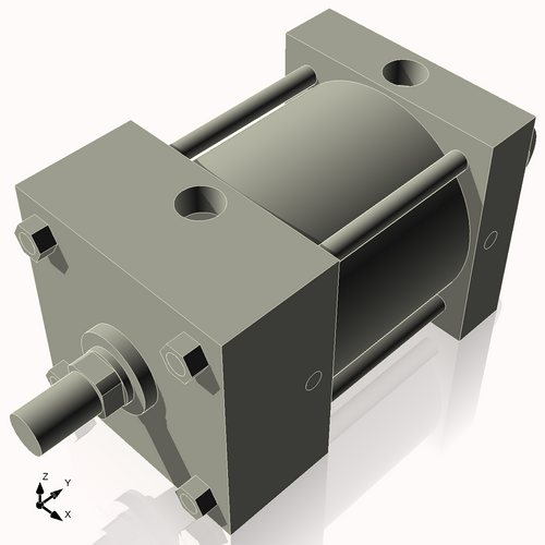 Isometric View of 4AC2NC