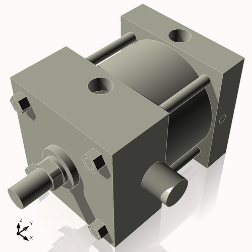Isometric View of 4ATF1NC