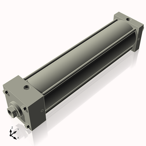 Isometric View of 4AC16NCK1.375S4