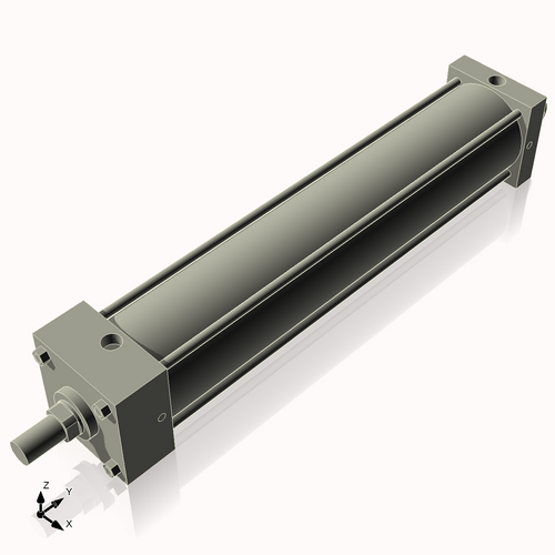 Isometric View of 4AC19NCK1.375