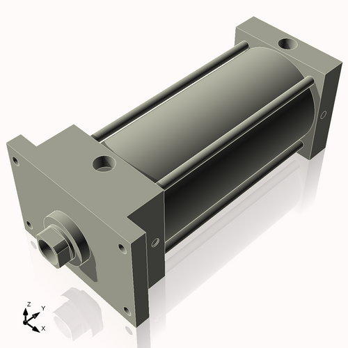 Isometric View of 4AFF7CCK1.375S4