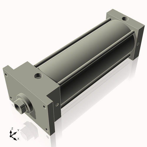 Isometric View of 4AFF10CCK1.375S4