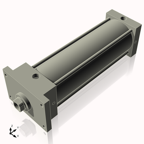 Isometric View of 4AFF11NCK1.375S4
