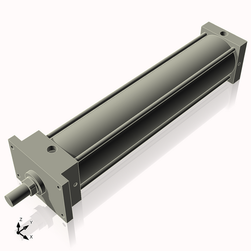 Isometric View of 4AFF18CCK1.375