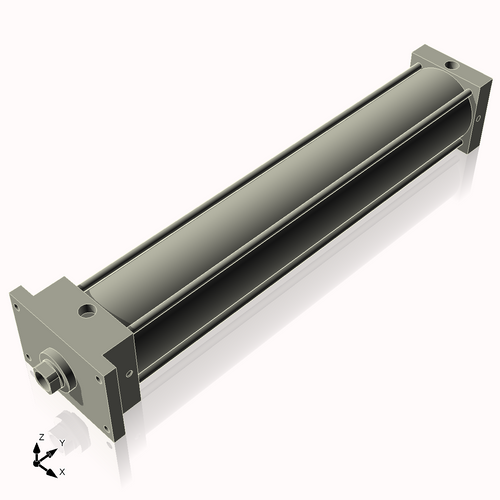 Isometric View of 4AFF22CCK1.375S4