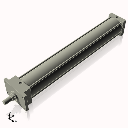 Isometric View of 4AFF28NCK1.375