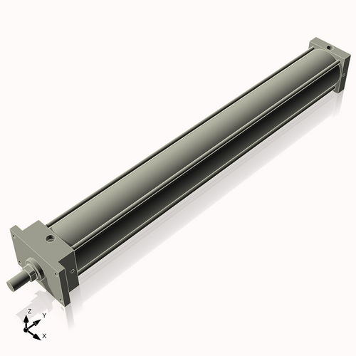 Isometric View of 4AFF34NCK1.375