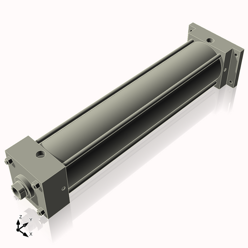 Isometric View of 4ARF18CCK1.375S4