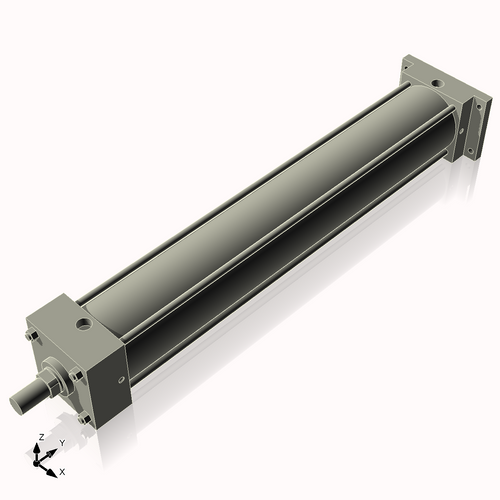 Isometric View of 4ARF24CCK1.375