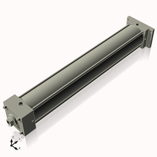 Isometric View of 4ARF26CCK1.375S4