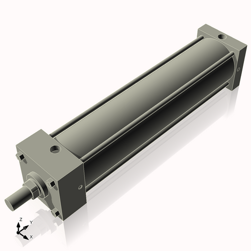 Isometric View of 4ASF16CCK1.375