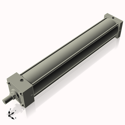 Isometric View of 4ASF24NCK1.375