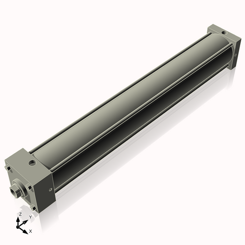 Isometric View of 4ASF28CCK1.375S4