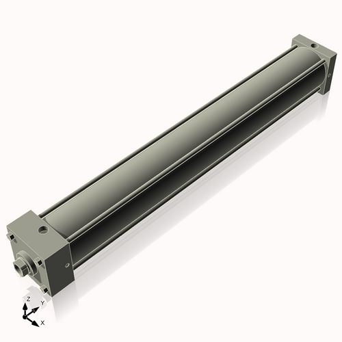 Isometric View of 4ASF30CCK1.375S4