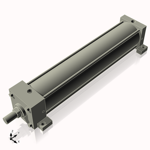 Isometric View of 4ASL19NCK1.375