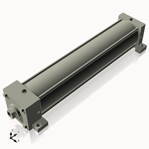 Isometric View of 4ASL19CCK1.375S4